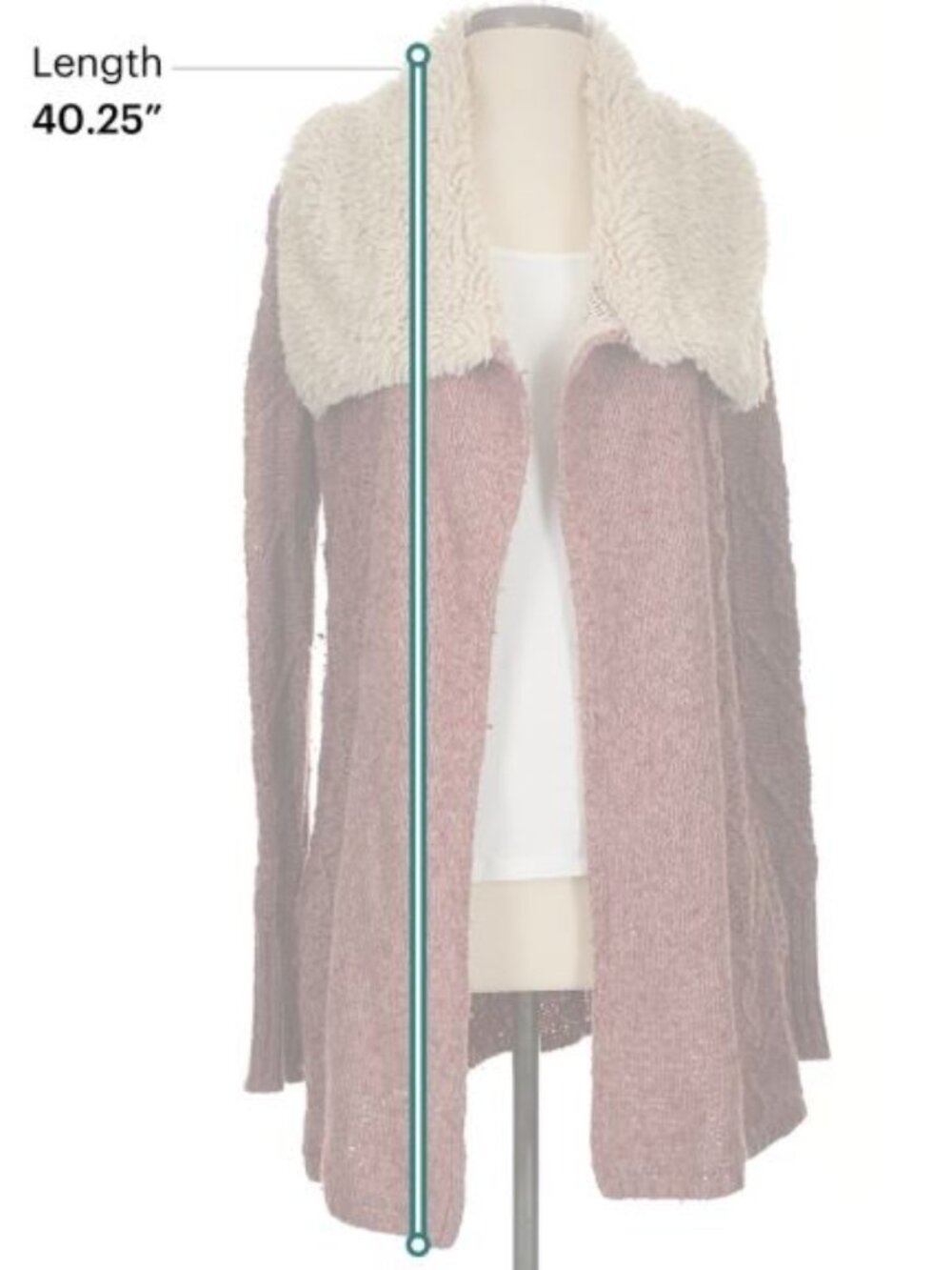 Sleeping on Snow Anthropologie Bondurant Cardigan Sweater Small Small Bella Swan - Picture 8 of 9